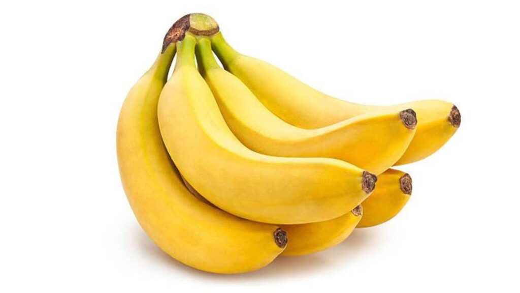 Fresh bananas on a kitchen counter, natural energy booster