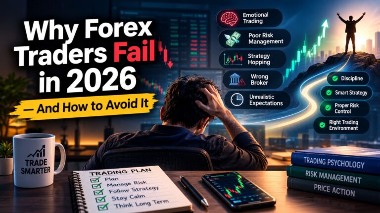 Why Forex traders fail in 2026 due to emotional trading, poor risk management, and lack of strategy