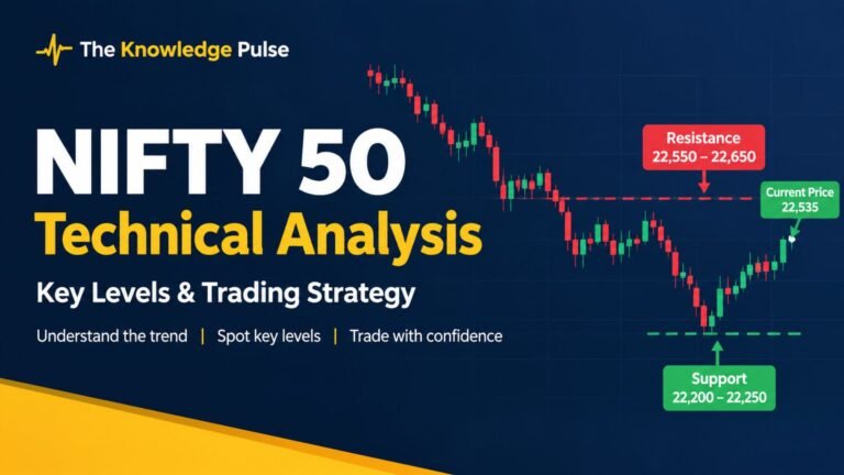 NIFTY 50 technical analysis showing key support and resistance levels